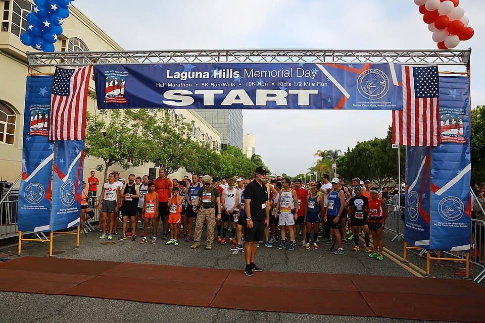 Laguna Hills Memorial Day Half Marathon, 5K & 10K